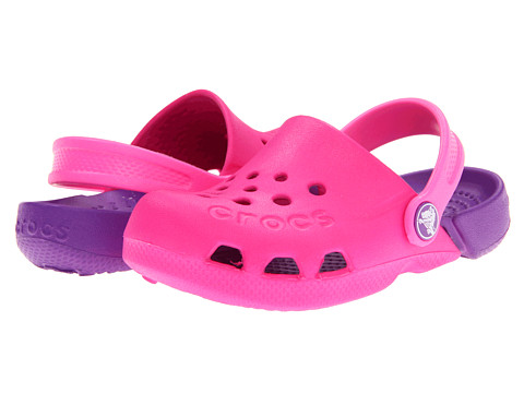 Crocs Kids Electro (Toddler/Little Kid) Neon Magenta/Neon Purple