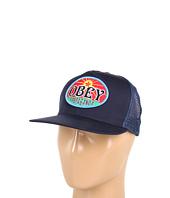 Cheap Obey Rising Sun Trucker Hat Dusty Navy