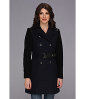 DKNY  Trench w/ Boiled Wool Sleeve Coat  image