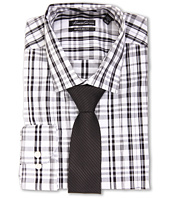 Kenneth Cole New York  Non-Iron Regular Fit Plaid Dress Shirt  image