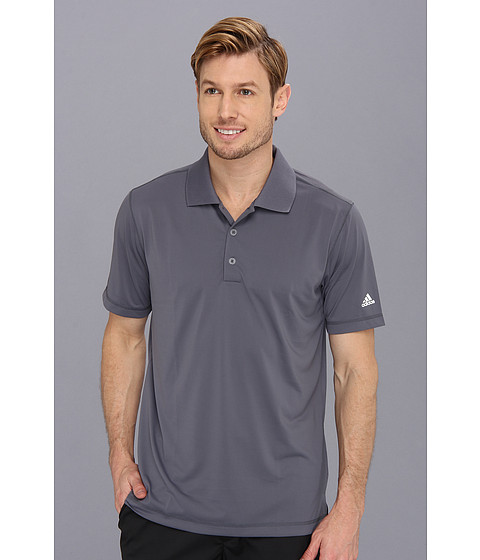 adidas Golf Puremotion™ Solid Jersey Polo '14 Lead/White