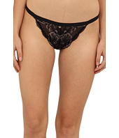 Emporio Armani  Lovely Lace Lace With Gros Grain Details Thong  image