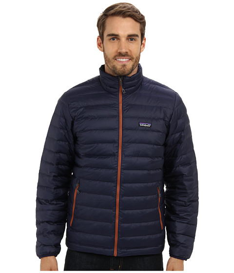 Patagonia Down Sweater Jacket Classic Navy - Zappos Free Shipping ...