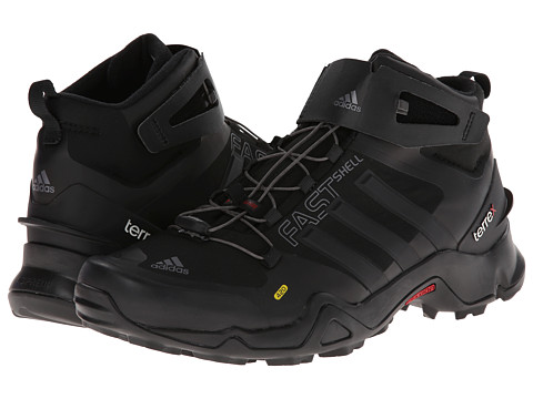 adidas Outdoor Terrex Fastshell Mid Black/University Red Review 