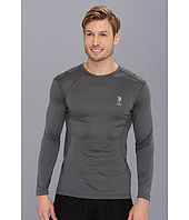 U.S. POLO ASSN.  Long Sleeve Performance Crewneck With Poly Micro Mesh Insert  image