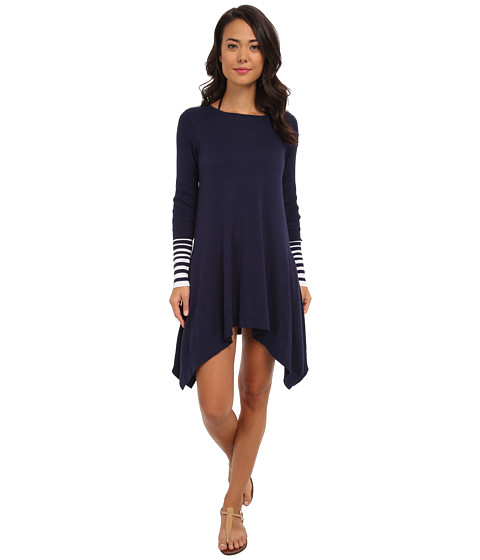 Tommy Bahama Beach Sweater Crew Neck High-Low Cover-Up 