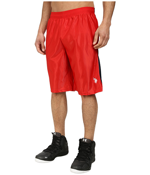 U.S. POLO ASSN. Color Block Dazzle Athletic Shorts 