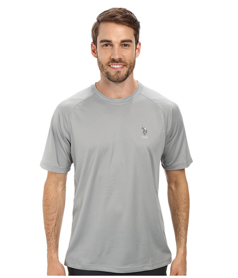 U.S. POLO ASSN. Solid Rashguard UPF 50+ Swim T-Shirt 