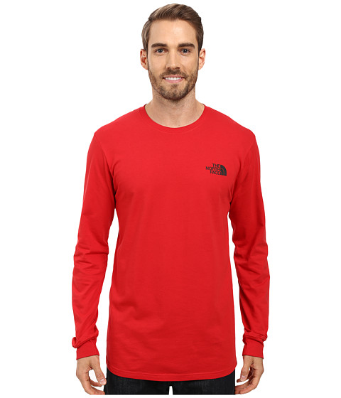 The North Face Long Sleeve Red Box Tee 