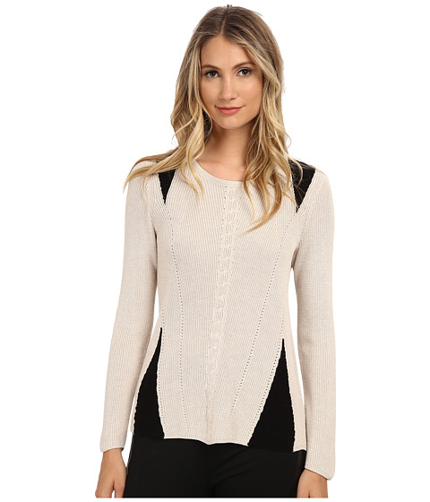 NIC+ZOE Stitched Knit Top 