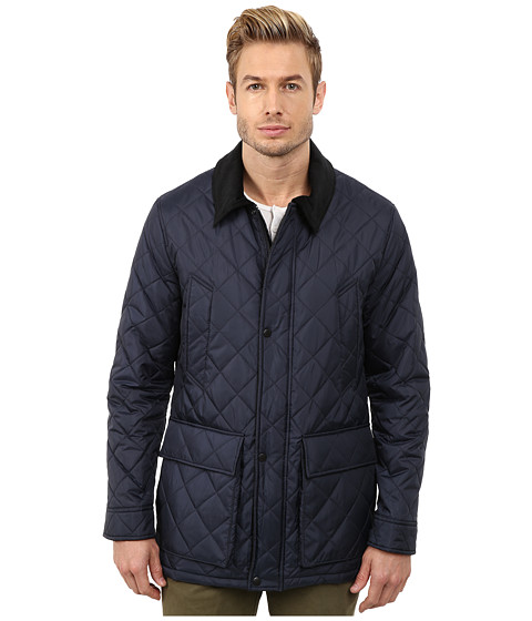 Cole Haan Quilted Nylon Barn Jacket 