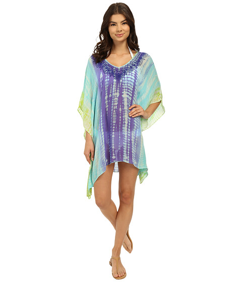 Trina Turk Nomad Tie-Dye Tunic Cover-Up 