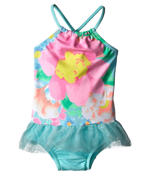 Seafolly Kids Spring Bloom Apron Tank Top One Piece (Infant/Toddler/Little Kids) 
