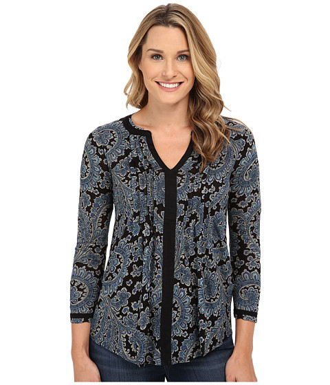 Lucky Brand Paisley Peasant Top 