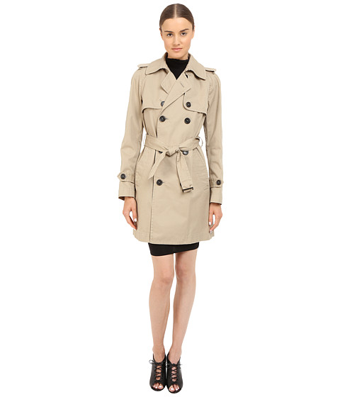 DSQUARED2 Cotton Twill Trench Coat 