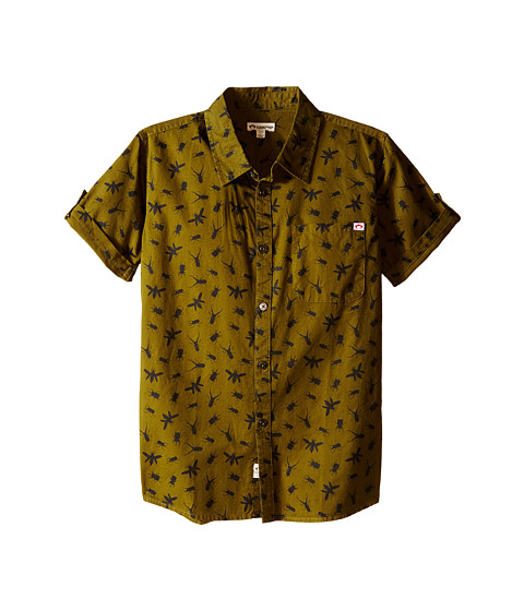 Appaman Kids Vintage Inspired Button Up Shirt with Insect Print (Toddler/Little Kids/Big Kids) 