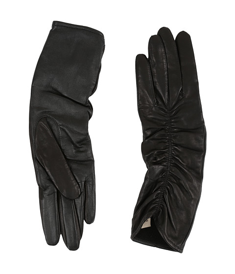 UGG Ruched Novelty Leather Smart Gloves 