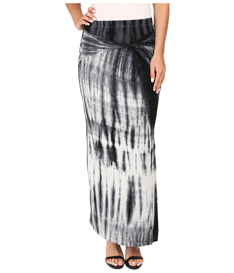 B Collection by Bobeau Claudia Front Slit Midi Knit Skirt 
