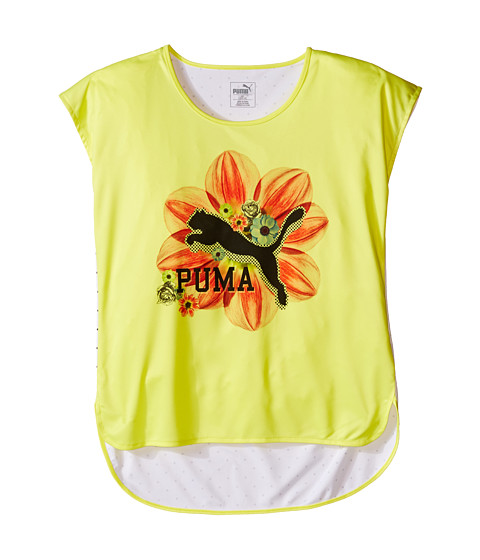 Puma Kids Floral Top (Big Kids) 