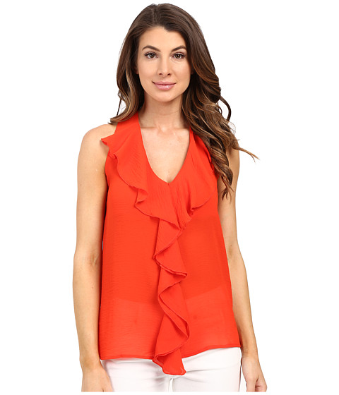 KUT from the Kloth Emma Ruffle Front Top 