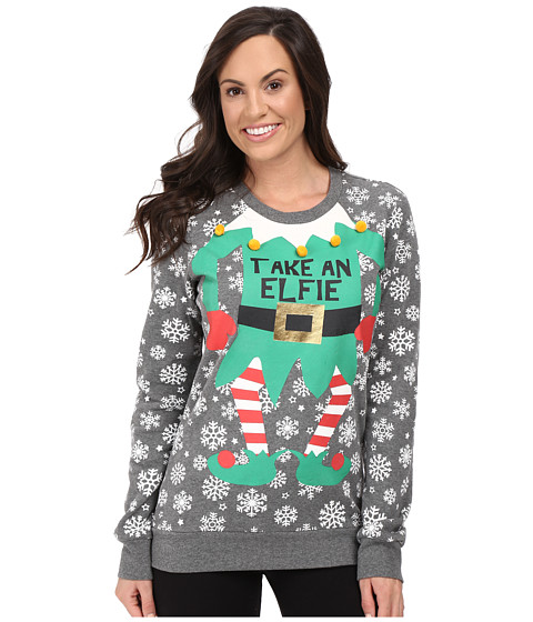 P.J. Salvage Take an Elfie Holiday Sweatshirt 