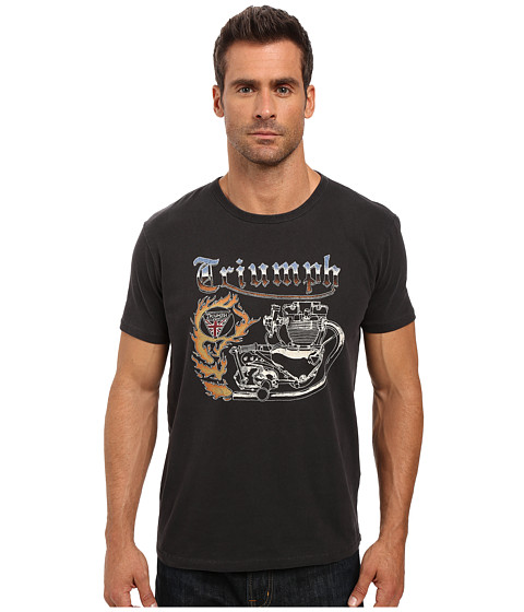 Lucky Brand Fire Triumph Graphic Tee 