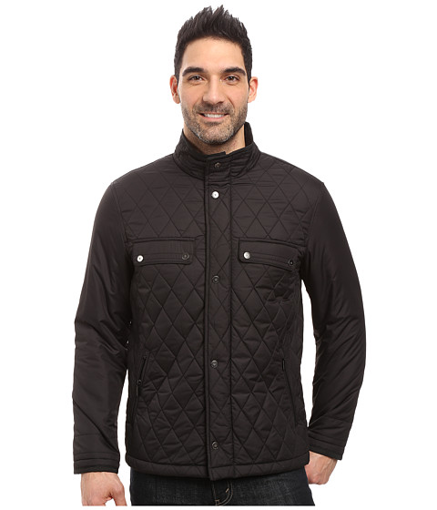 Rainforest Diamond Quilted Bomber Jacket 
