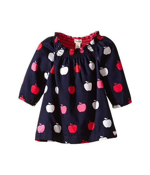 Hatley Kids Nordic Apples Smocked Neck Dress (Infant) 