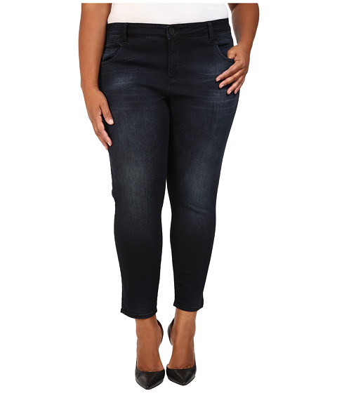 KUT from the Kloth Plus Size Crop Skinny Jeans in Refresh 