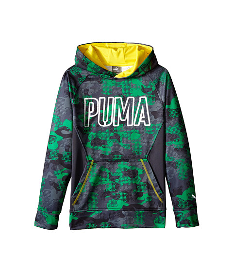 Puma Kids Camo Print Hoodie (Big Kids) 