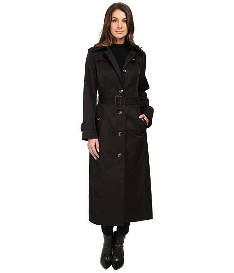 London Fog Belted Single Breasted Trench Coat 