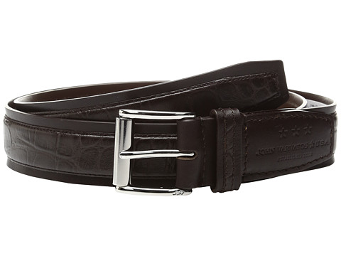 John Varvatos Genuine Leather Croco Belt 