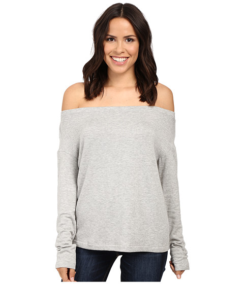 Splendid Super Soft Brushed French Terry Slouchy Boat Neck 