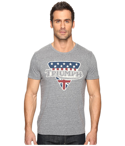 Lucky Brand Triumph Flags Graphic Tee 