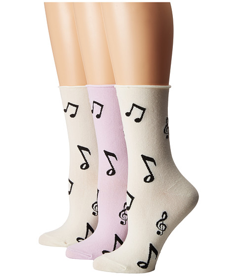 Kate Spade New York Music Note 3-Pack Crew 