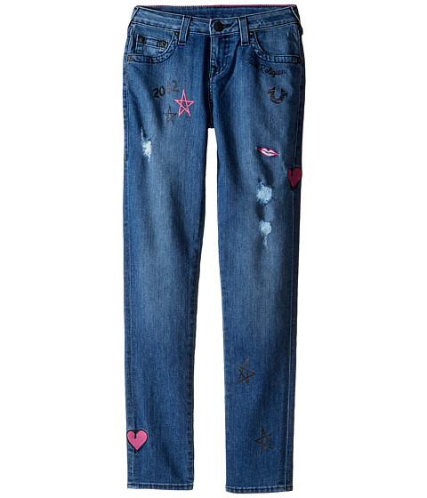 True Religion Kids Casey Doodle Jeans in Super Shredded (Big Kids) 