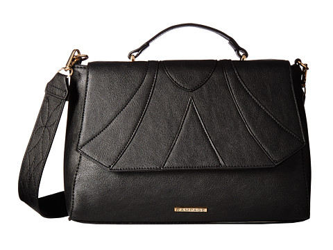 Rampage Faux-Leather Piecing Satchel 
