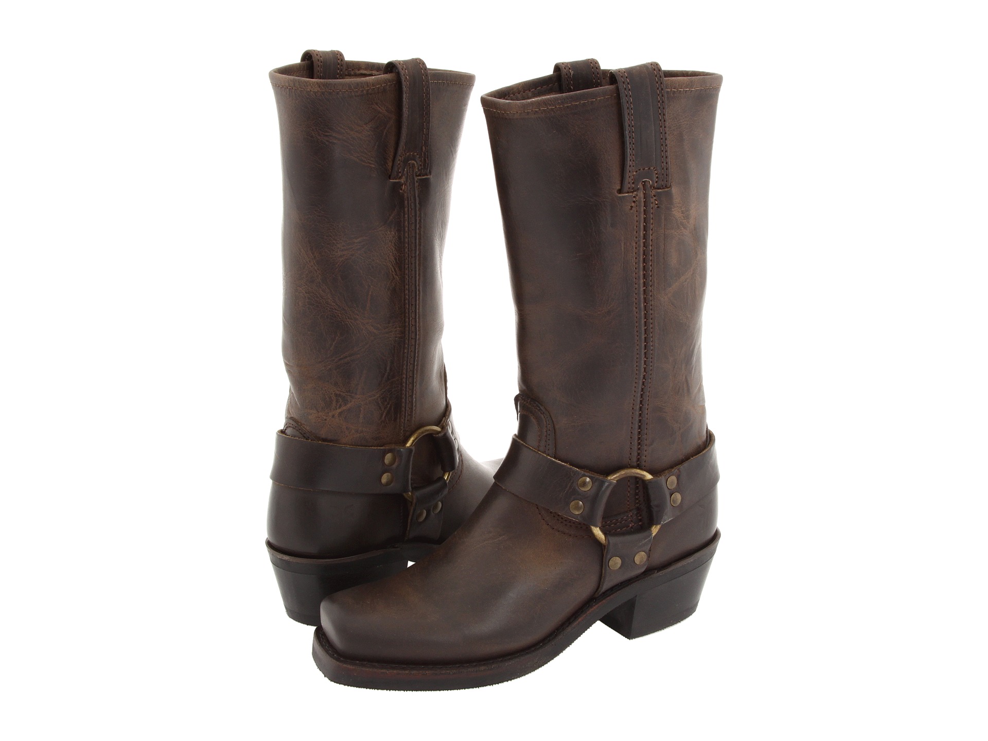 Frye Harness 12R Smoke Old Town