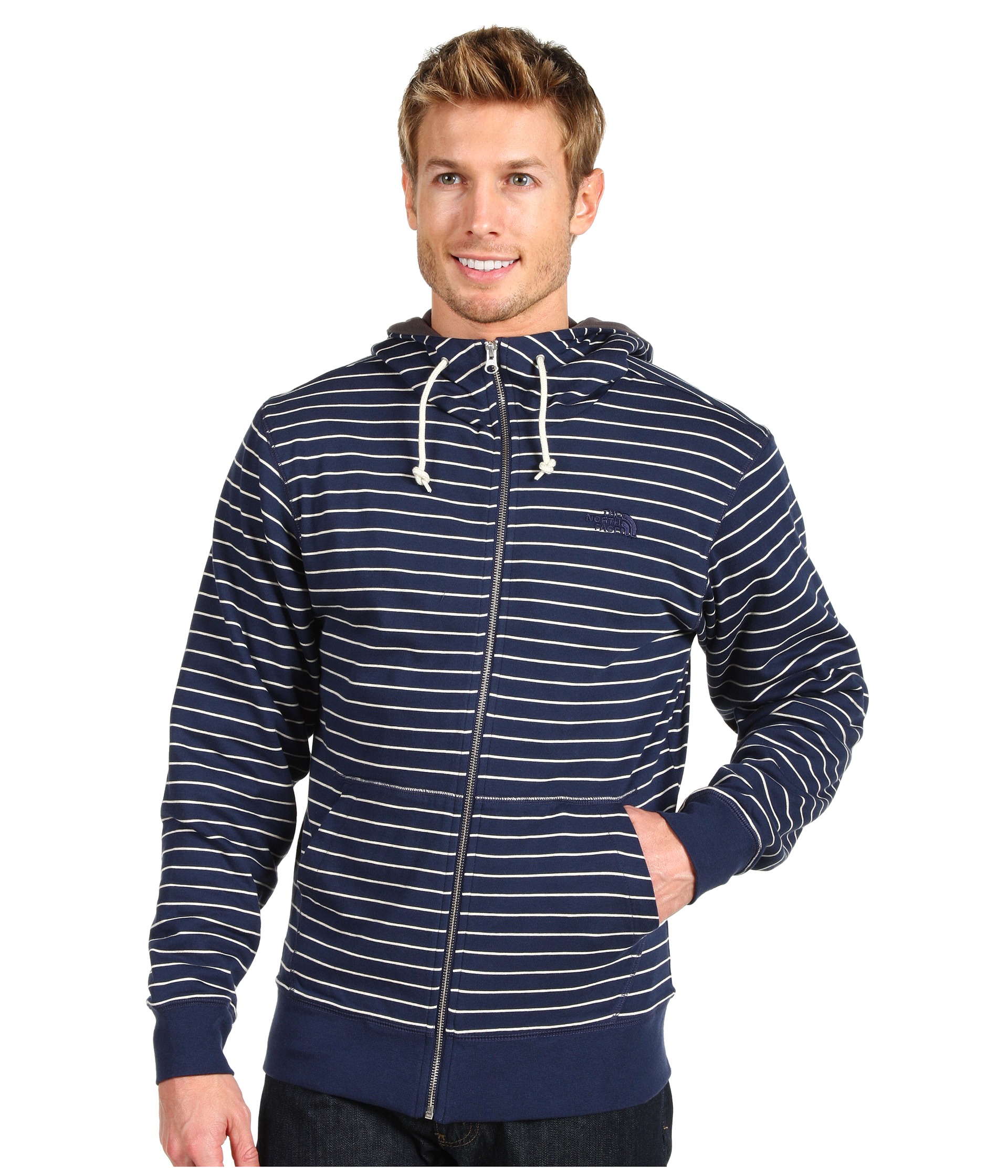 The North Face Mens Striped Tanmanmac Full Zip Hoodie $90.00 Rated 5 