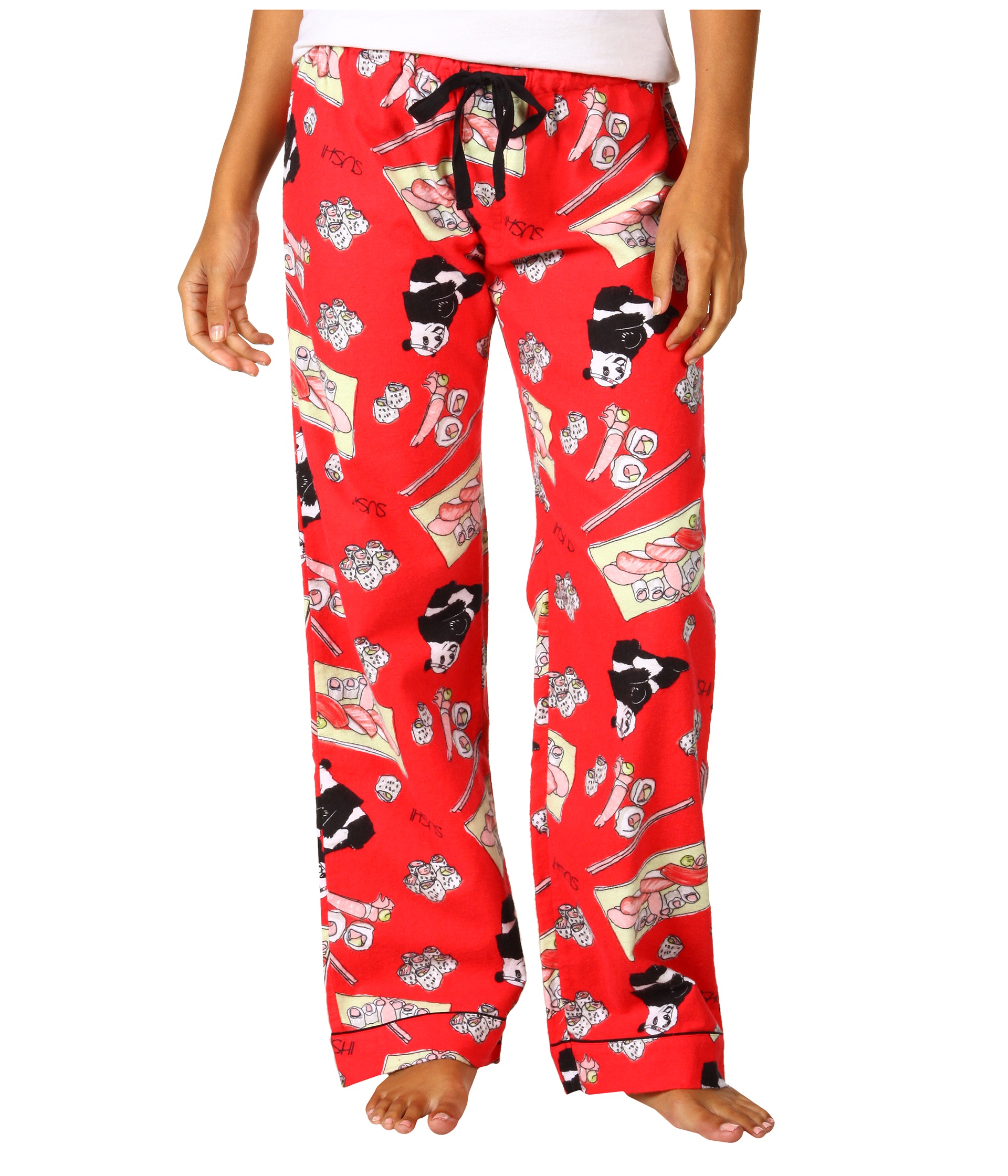 Salvage Panda Sushi Flannel Pajama Pant    