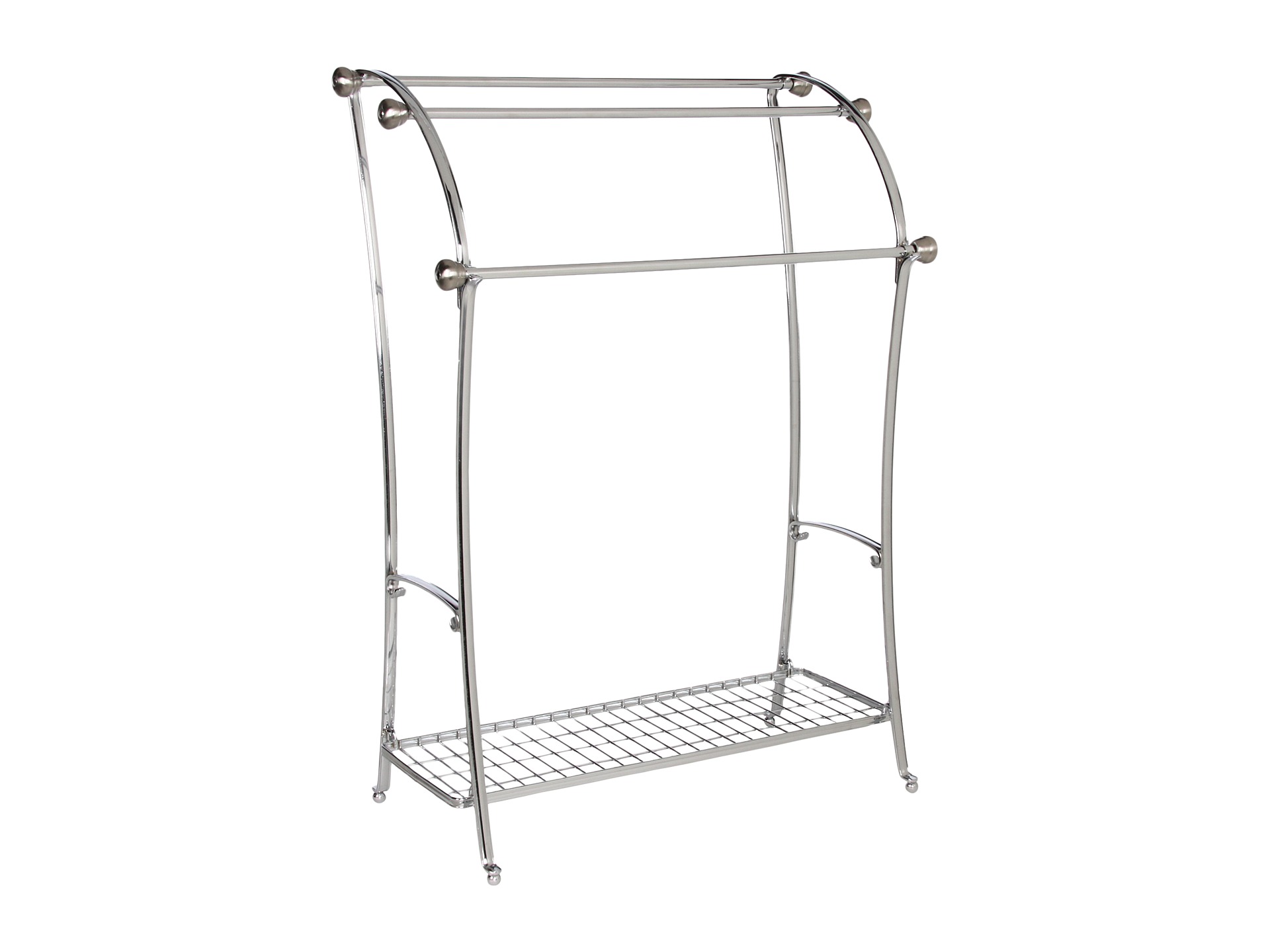 InterDesign York Lyra Towel Stand    BOTH Ways