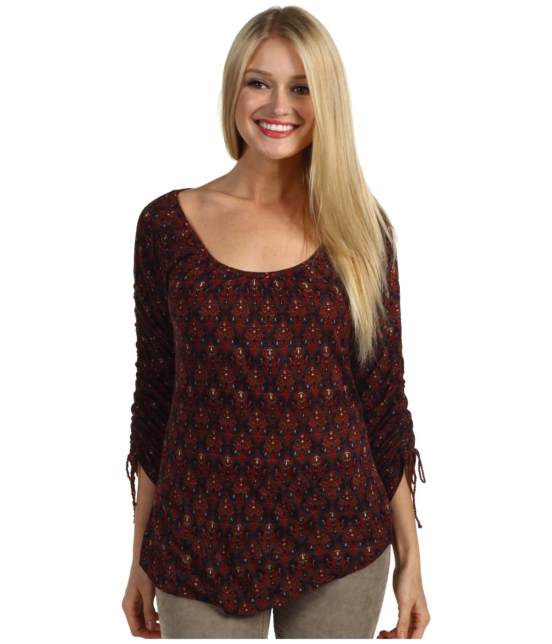 Lucky Brand Wallpaper Arches Brianne Top $47.99 $59.50 SALE