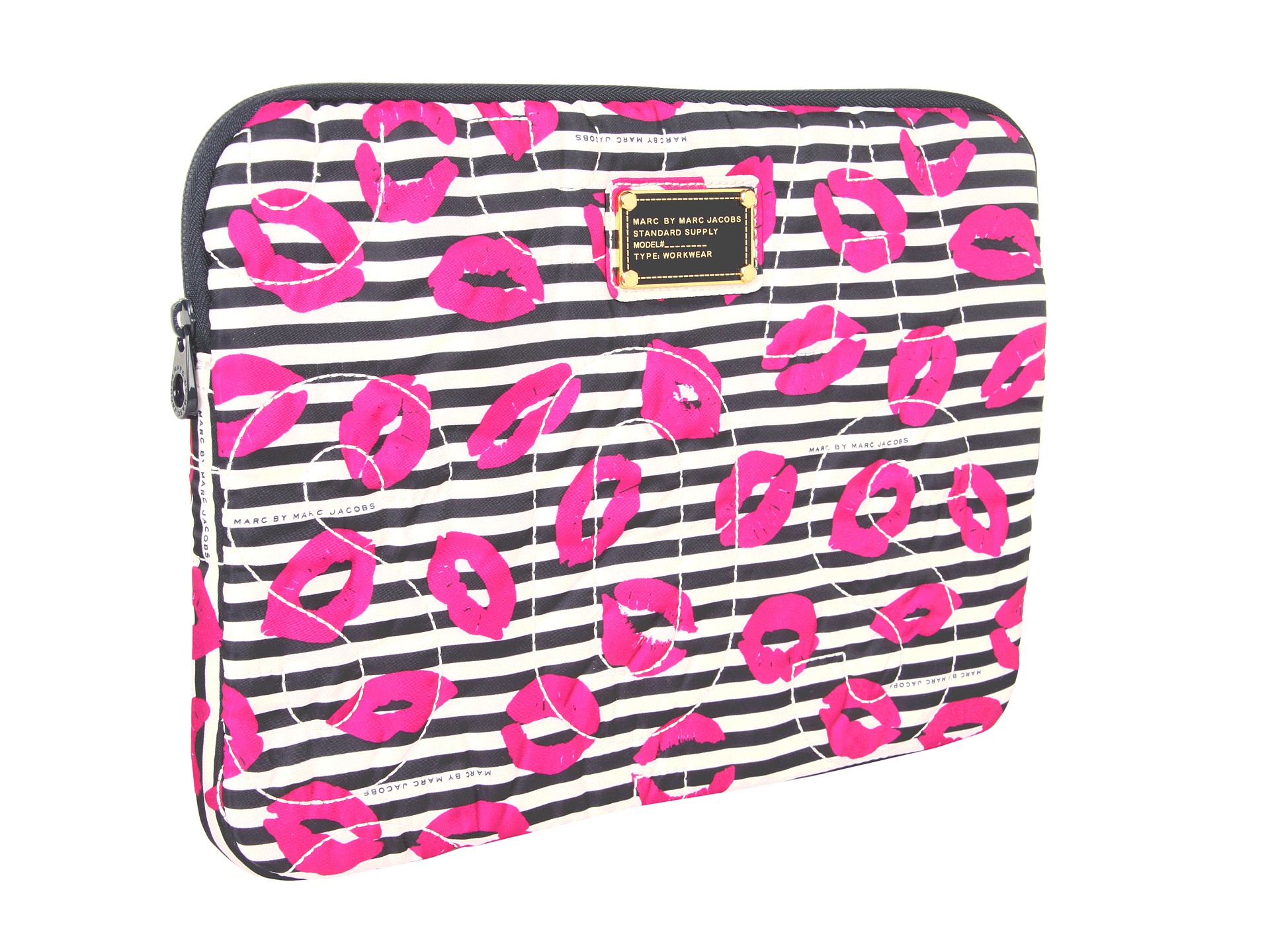 marc by marc jacobs stripey lips 13 computer case $