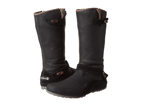 MERRELL Haven Autumn Black Waterproof Leather Boots Womens 9 *NEW* | eBay
