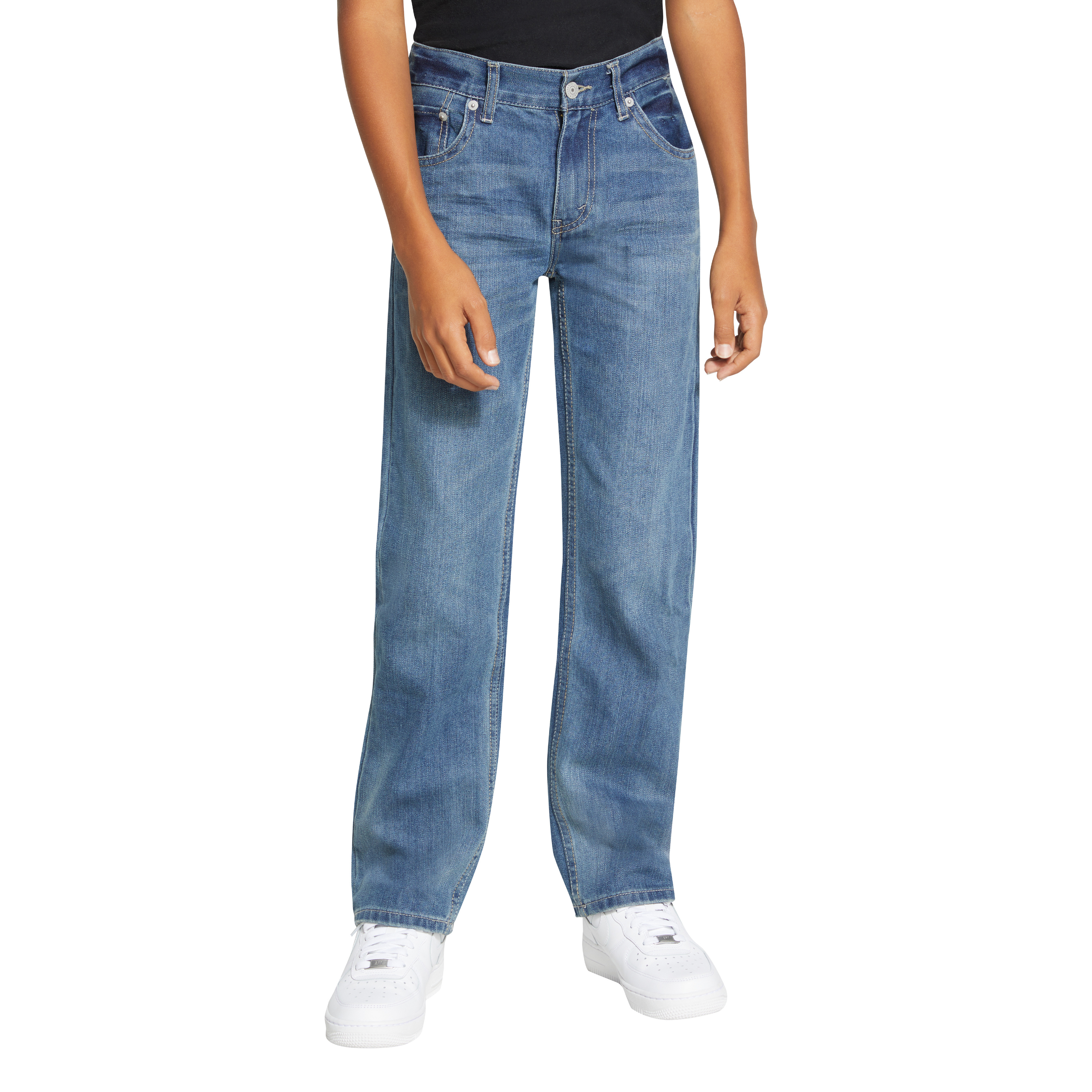 Levis Kids Boys 505 Regular Jeans Big Kids Clouded Tones