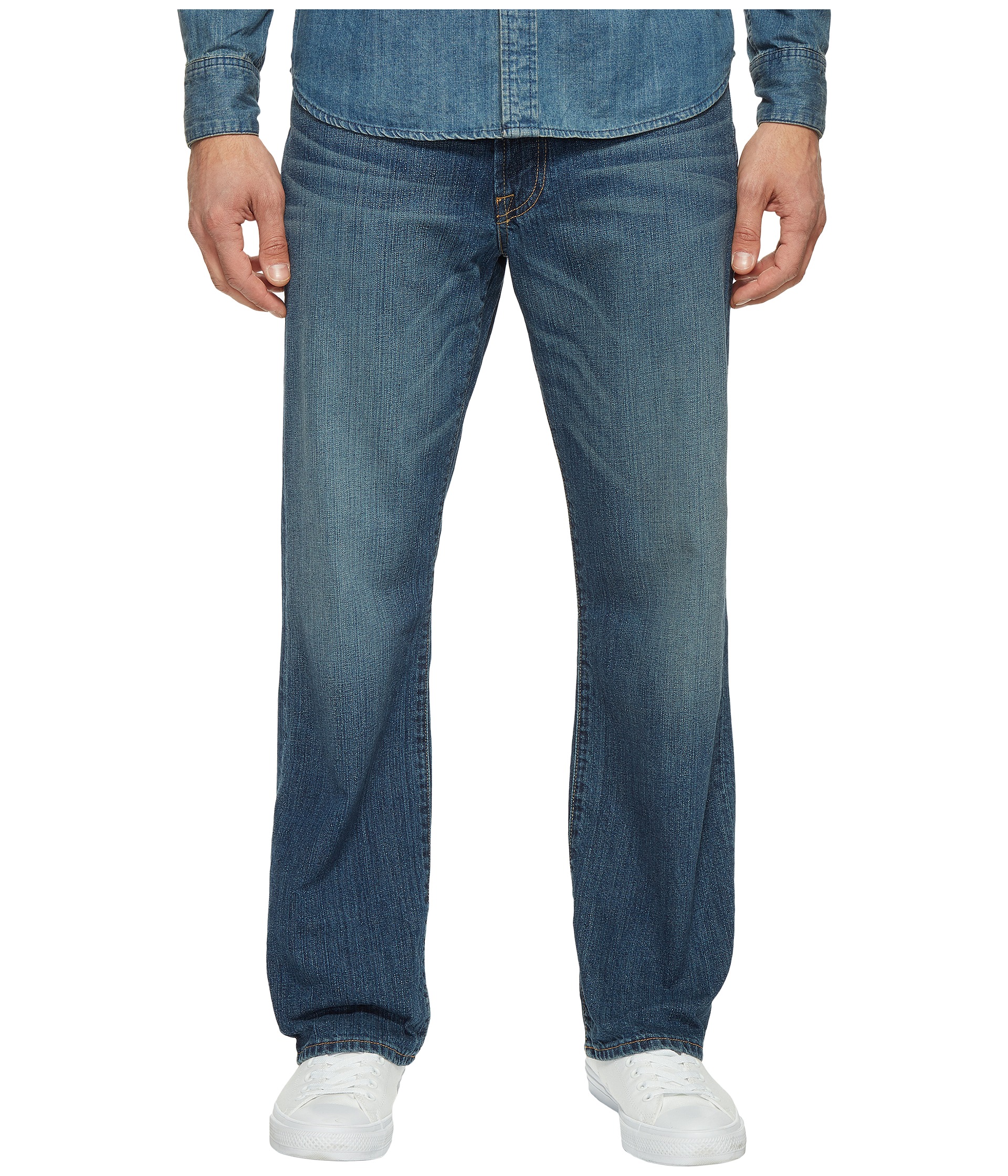 Lucky Brand 181 Relaxed Straight in Delwood   S Delwood