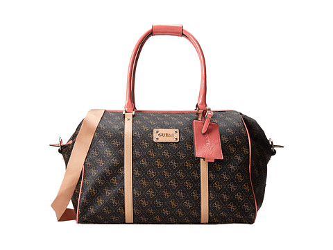 Guess Logo Affair Doctor Tote Bag Brown | Shipped Free at Zappos