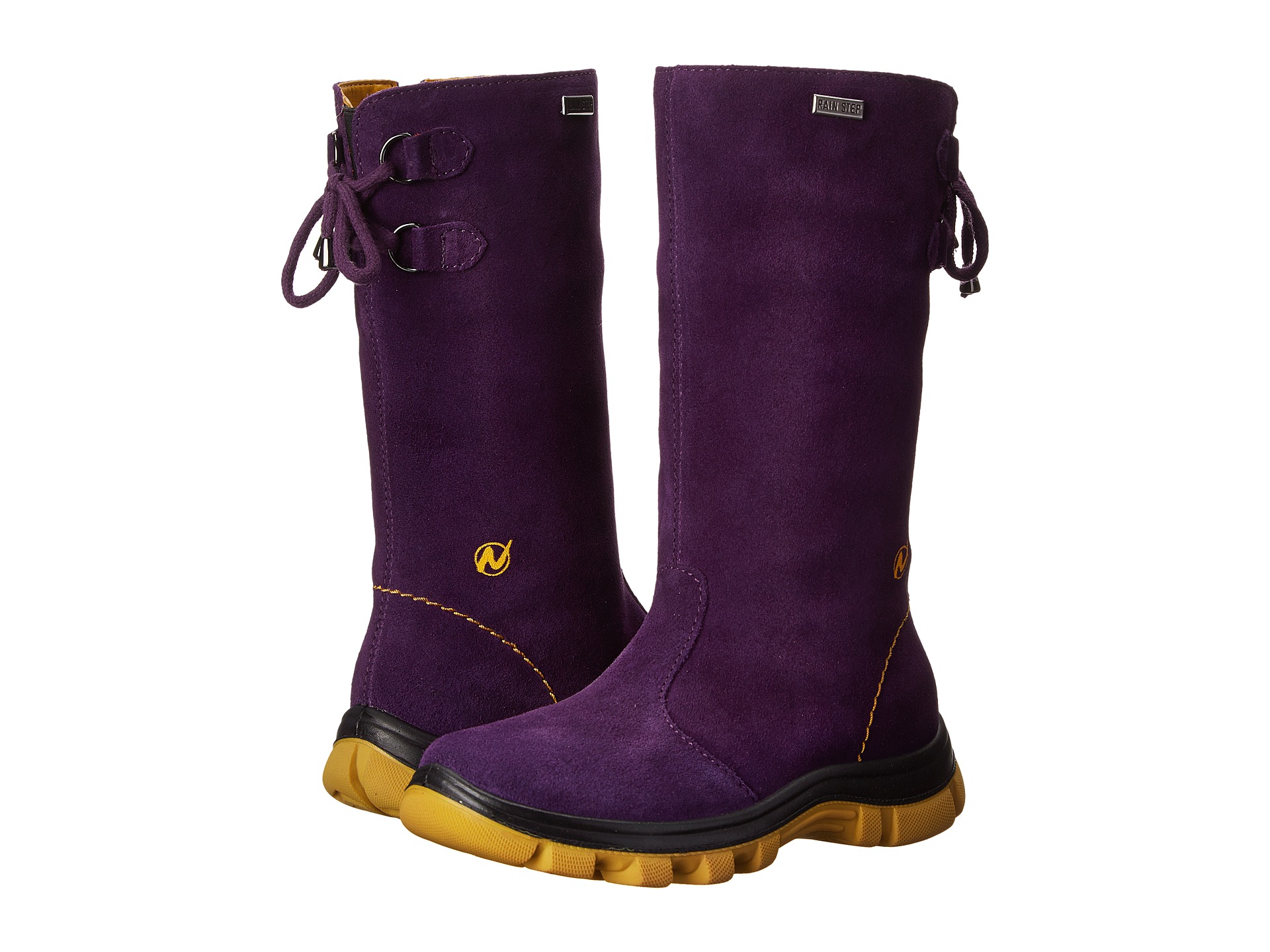 naturino yule fa14 toddler little kid big kid purple suede