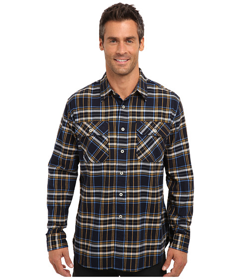 Check Out Cheap Pendleton L/S Burnside Flannel Shirt Navy Plaid - Men's ...