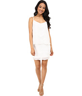 Laundry by Shelli Segal - Beaded Chiffon Pop Over Dress